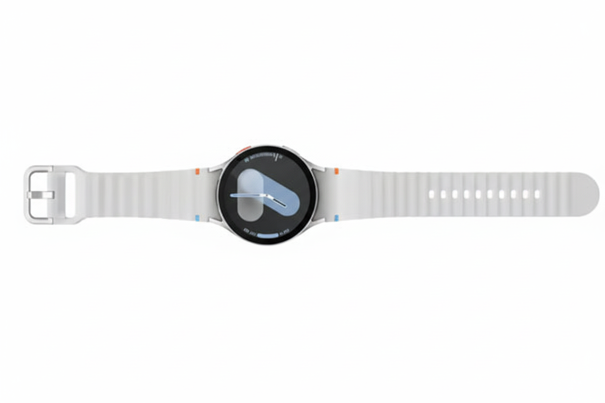 Samsung Galaxy Watch 7 44mm Argent (bracelet argenté) Quersi