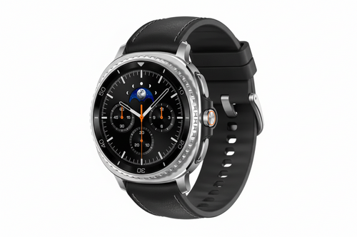 Samsung Galaxy Watch 8 Classic Argent (bracelet noir) Quersi